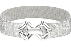 MESU Women Wide Stretchy Belts Waist Elastic Waistband for Dresses