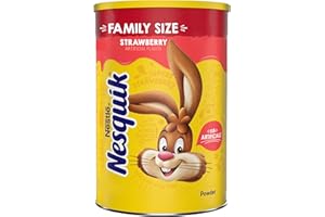 Nesquik Große Erdbeerpulver-Getränkemischung, 1006.4 g