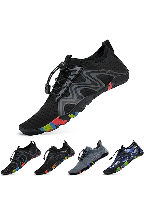 Sneldrogend Hiking Waterschoenen Heren,Strand Aqua Surfen Schoenen Op Blote  Voeten Vrouwen,Lichtgewicht Antislip Zwembad Duiken  Zwemschoenen,Uniseks,voor Kajakken Yoga (Color : Purple, Size : 46 EU :  Amazon.nl: Sport \u0026 outdoor