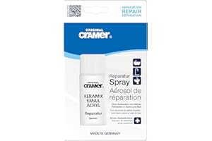 Cramer Spray naprawczy 50 ml jaśmin matowy – wysokiej jakości lakier naprawczy w aerozolu do kuchni i łazienki, do naprawy małych wad