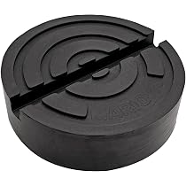Lot De 2 Supports De Cric En Caoutchouc - Protection Anti-rayures Pour Voiture, SUV, Camion Jusqu’à 6 Tonnes | Dimension 10,8 X 3,4 Cm
