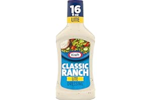 Kraft Classic Ranch Lite Salatdressing (473 ml Flasche)