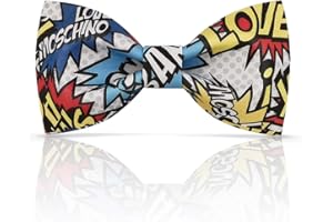 Lanzonia uomo fantasia papillon particolari arte modello bow tie