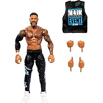 Action Figure WWE Elite Collection Top Picks - Cody Rhodes 'The American Nightmare' 15 Cm Con Accessori, Mani Intercambiabili E Ingresso Sul Ring - 4
