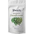 SHROOTS Dehydrated Coriander Leaves | 100% Natural & Aromatic | Essential for Cooking, Garnishing & Health Benefits | Rich in Flavor & Nutrients | 10g (Pack of 1)