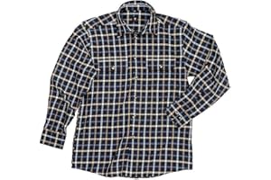 FHB - BIELEFELDER ZUNFT FHB Alois Arbeitshemd mit verstärkten Knöpfen 2 Brusttaschen 100% Baumwolle 180g/m² 90800