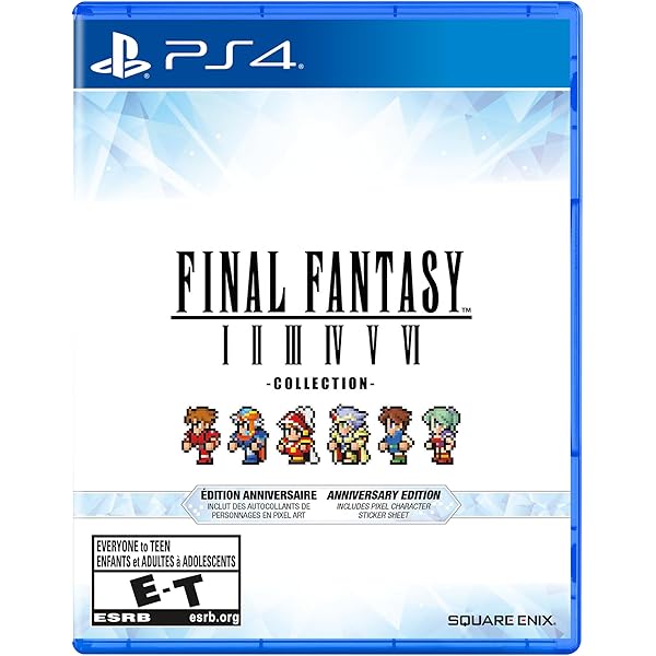 FINAL FANTASY I-VI COLLECTION ANNIVERSARY EDITION