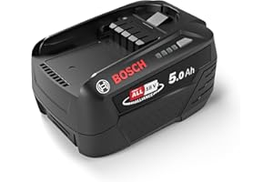 ‎BOSCH Bosch Wechselakku Power for All 18V 5.0Ah BHZUB1850, geeignet für alle kabellosen Unlimited Akku-Staubsauger, extra Lange Laufzeit, hohe Leistung, geeignet für anspruchsvolle Reinigungen, schwarz