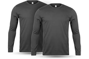 ORBIZ Pack of 2 Men's Thermal Long Sleeve Top Extreme Hot 0.45 Tog Underwear Vest Free Post Size S-XXL