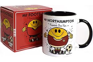 Kapow Gifts Mr Northampton Town Mug - Gift Merchandise for Football Fan, Ceramic, 250ml