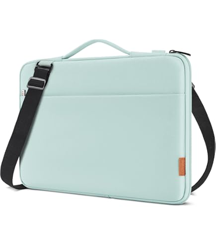 DOMISO Laptoptas, 15,6 inch, stootvast, waterdichte laptophoes, pc-case