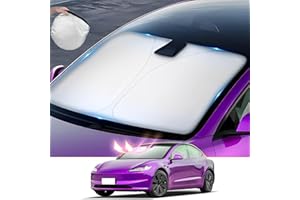 TFSZE Sonnenschutz Frontscheibe Innen 140*70cm - Faltbar Sonnenblende Vorne, Reflektierend Sonnenschirm Mit UV-Schutz für Auto Windschutzscheibe