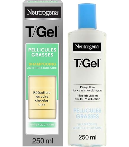 Shampoing Neutrogena T/Gel Fort 250 Ml - Anti-démangeaisons Sévères, Sans Parfum