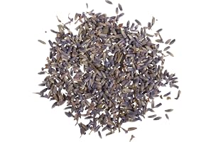Rayher Hobby 34240000 lavendelblommor, 5 g, torkade, doftintensiv, aromatisk dekoration, blomblandningar för dekoration, perfekt för arbete i badbollar, lertvål och badsalt, äkta blommor