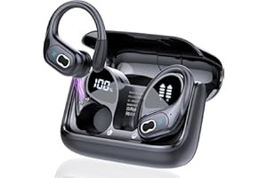 STECEI 75Hrs Écouteur Traducteur Instantané avec 164 Langues/6 Modes de Traduction, 3 en 1 Écouteur AI Traduction Vocale Instantanée