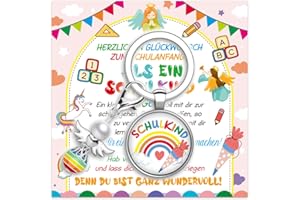 Maqhpu School Cone Girl, First Day at School Sugar Bag Girl - Keyring, School Child 2025 Girl, First Day of School Gift, School Cone Filling