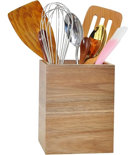 Portautensili da cucina in acciaio inox nero per cucina - Porta
