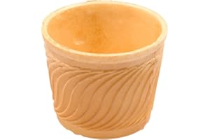 JASPERT EISWAFFELN Vasos de Gaufrette "L 150 ml 62 X ø76 mm 204 piezas | molde comestible