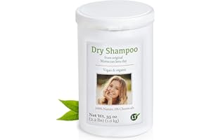 LT-NATURPRODUKTE Champú seco con polvo de arcilla | original de Marruecos | vegano y orgánico | para el lavado del cabello sin químicos | arcilla curativa | arcilla de lava | anticaspa | sensible