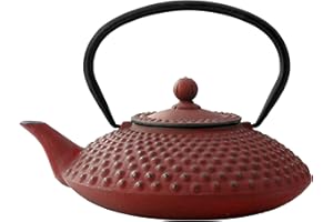 Bredemeijer G002R dzbanek do herbaty, stal nierdzewna, czerwony, 20 x 10 x 10 cm