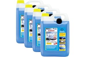‎SONAX SONAX 4X 03325050 AntiFrost&KlarSicht Konzentrat Frostschutz Waschanlage 5L