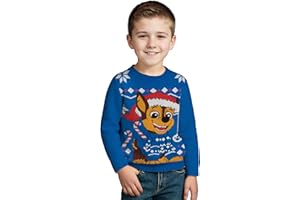 UNITED LABELS Paw Patrol Chase Pull d'hiver en tricot pour garçon Bleu