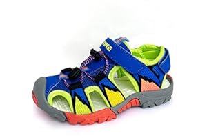 JMFCHI Kinder Sandalen Jungen Geschlossene Sommerschuhe Sports Outdoorsandalen Mädchen Trekkingsandalen Wandern Strand Schuhe