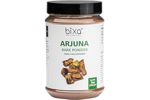 Bixa Botanical Arjuna Powder (Terminalia Arjuna) ǀ Ayurvedic Herbal Supplement | 200 Grams / 7 OZ | Gluten Free, Non-GMO, Steam Sterlized, Vegan, 100% Pure.