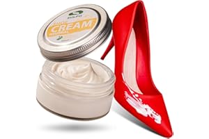 SULPO krem do butów bezbarwny - pasta do butów na bazie wody - ekologiczny krem do butów, torebek, mebli, pielęgnacja skór, 50ml