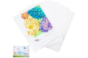 Paul Rubens Papier Pastel à l'huile A5 Blanc, 21 x 14,8 cm 240 gsm, 30 Feuilles de Papier à dessin pour Pastels Sec Gouache Esquisse, bon cadeau pour étudiants artistes enfants débutant