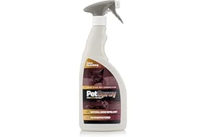 EFA International PetSpray Natural Dog & Cat Trainer Spray, Urine Stop Pet Correction, 750ml Spray Bottle, Odour Neutralising Spray, Natural Urine Repellent Spray