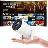 Cep Telefonu i&ccedil;in Mini Projekt&ouml;r 4K Akıllı Projekt&ouml;r Android 11'i Destekler (HY300Pro)