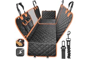 RAGI Mata ochronna do samochodu, Pokrowiec na tylne siedzenie dla psa, Wodooporna i antypoślizgowa, Uniwersalna mata dla psa na tylną kanapę samochodu