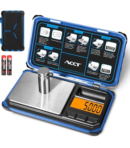 DGJOYZEE Digital Pocket Scale - 500g Capacity, 0.01g Precision, LCD Display, For Food, Jewelry, Coffee