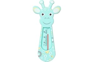 BABYONO 7308 Floating Bath Thermometer Yellow Giraffe
