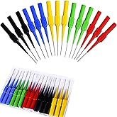 RUNCCI-YUN 15pcs back probe pins,Multimeter probe pins,Test Lead Back Probe Automotive Back Probe for Car Repairing and Labor