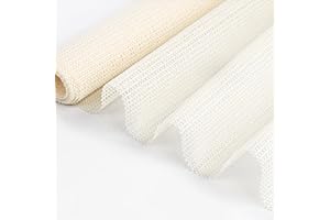 MOROCKET Non Slip Mat, 150 * 200cm Anti Slip Mat, White Anti Slip Rug Underlay for Laminate Floor, Non Slip Matting Roll for Tableware, PVC Non Slip Rug Underlay Mat for Office Cars