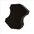 Tuqo Ergonomic Diamond Shaped Sponge, with Criss Cross Pattern, Ultra Black Car Wash Sponge, Foam Sponge Softer Feel Black Sponge for Soap and Rinseless Washes, Car Detailing and Washing - TQ456