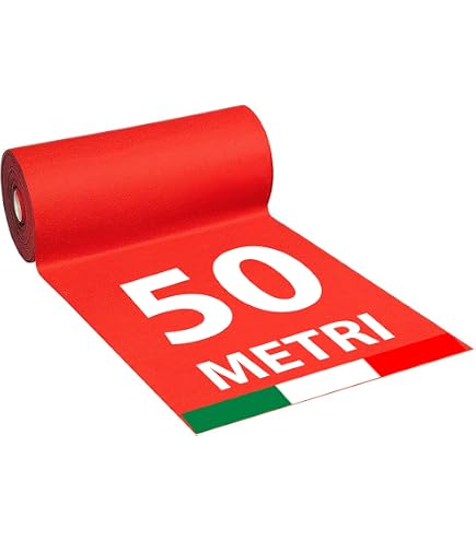 DI GIULIO SRL Passatoia Bianca per Eventi Tappeto Bianco Varie Misure