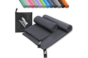 ‎HIIPEAK HiiPeak Mikrofaser Handtuch Kompakt und Leicht Microfaser Handtücher Fitness Schnelltrocknend microfaser Badetuch Saugfähiges Sporthandtuch Fitnessstudio Schwimm und Gym Handtuch