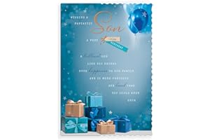 Avant Garde Studios Birthday Card Son - 9 x 6 inches