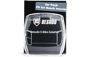 Besudo Lot de 2 films de protection d'écran pour Bosch Intuvia - Transparent - Pour unité de commande Bosch Intuvia-100 % transparent et étanche-- LA017