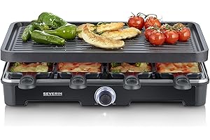 ‎SEVERIN SEVERIN Raclette Grill RG 9670, Schwarz