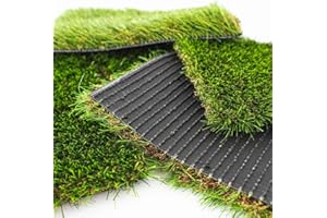 DI GIULIO SRL Prato Sintetico Erba Tappeto Manto Giardino Colore 4 Sfumature Effetto naturale Altezza 20mm 30mm 40mm 50mm Anti UV Atossico Drenante Varie misure (Campione a scelta)