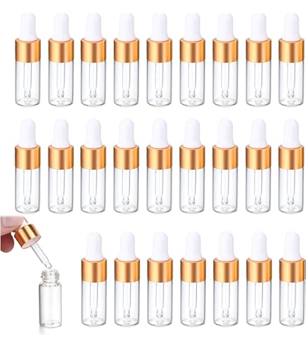 20 Pipette Contagocce 5ml Con 2 Spazzole - Silicone Alimentare, Per Dolci, Animali, Piante, Esperimenti