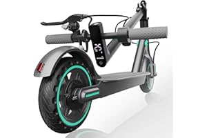 Electric Scooter, 350W/500W Motor, 8.5" 10" Tires, 25Km/H, 20/33/35/50Km Long-Range, E-Scooter for Adults with Dual Suspensio