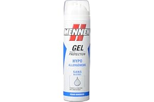 MENNEN Gel de Rasage Hypoallergnique 200 ml - Lot de 2