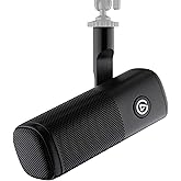 Elgato Wave DX &ndash; Dinamik XLR mikro, b&ouml;brek şeklinde y&ouml;n karakteristiği, arka plan g&uuml;r&uuml;lt&uuml;s&uuml;n&uuml; bastırır, podcasting, yayın, g&uuml;