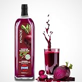 Hanzade Bitkisel Pancar Kvass Fermente Kırmızı Pancar İ&ccedil;eren K&uuml;r 1 Litre Cam Şişe
