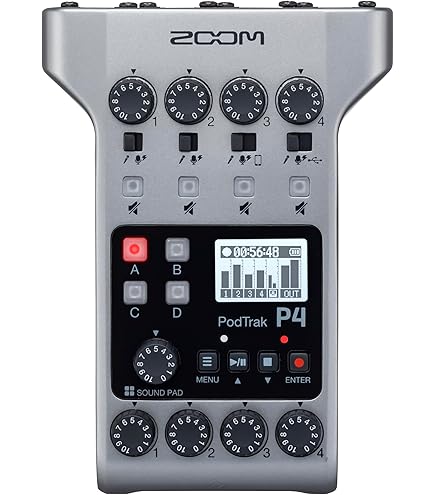 Zoom R24 Multi-Track Tabletop Recorder, Interface, Controller, 8